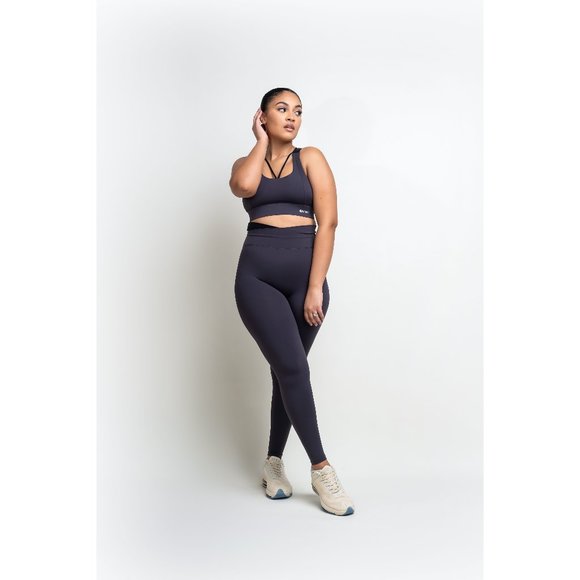 Splicing Goddess 2-Piece Outfit Black Size Large - Picture 1 of 4